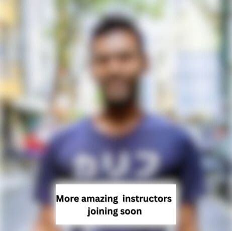 More instructors joining soon